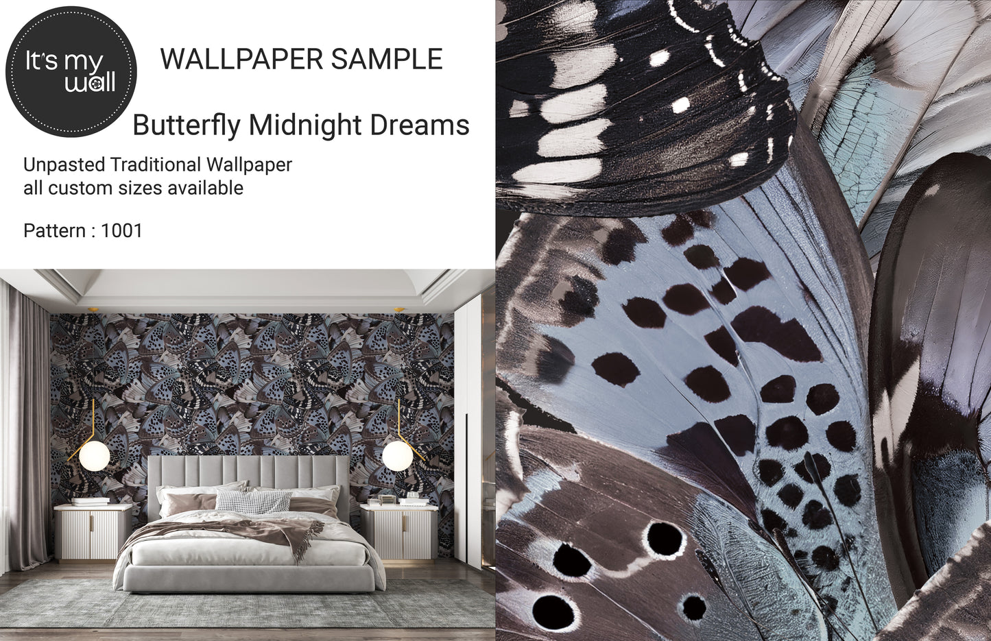 Butterfly Midnight Dreams Mural