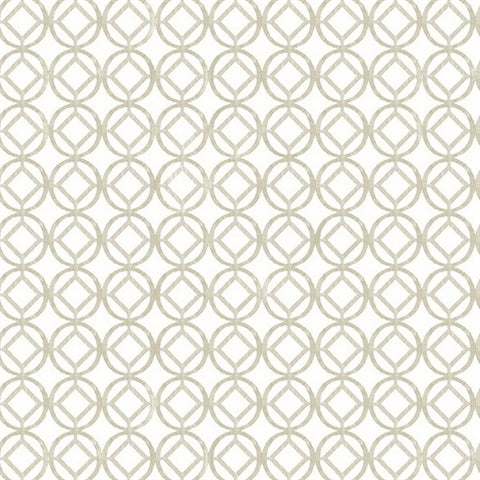 2656-004053 Taupe Star Bay Wallpaper