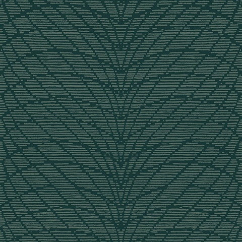2861-25746 Aperion Dark Green Chevron Equinox By A Street Prints
