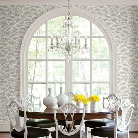 2785-24842 Platinum Decowave Wallpaper