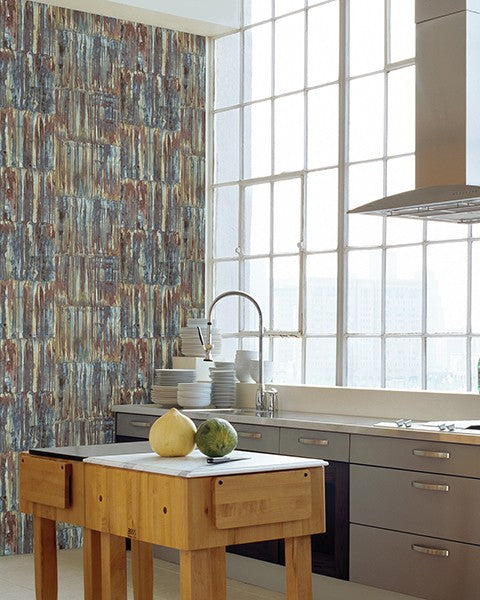 Patina Panels Multicolor Metal