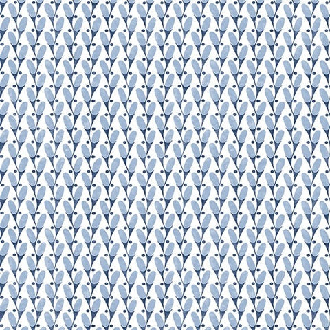 2903-25814 Landon Blue Abstract Geometric Wallpaper Blue Bell By A Street Prints