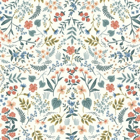 RI5157 Beige/Coral Wildwood Wallpaper