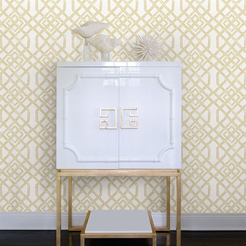 2861-25707 Traverse Beige Trellis Equinox By A Street Prints