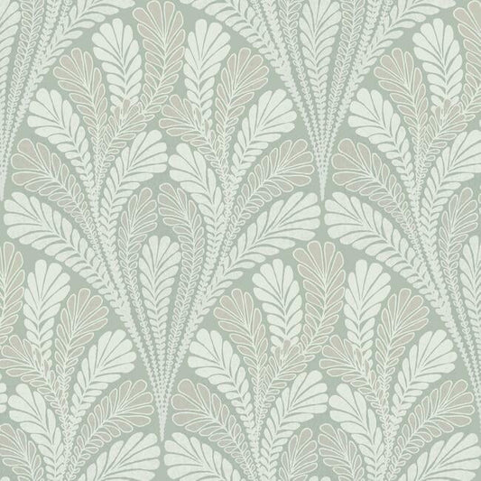 Shell Damask Wallpaper