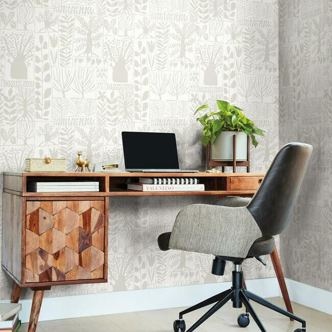 Primitive Trees Wallpaper