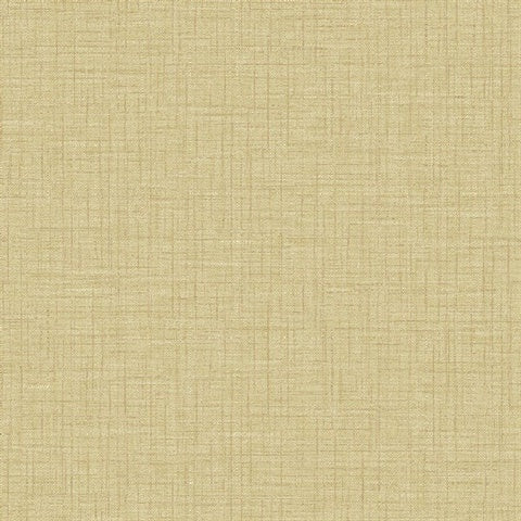 2903-25871 Jocelyn Yellow Faux Linen Wallpaper Blue Bell By A Street Prints