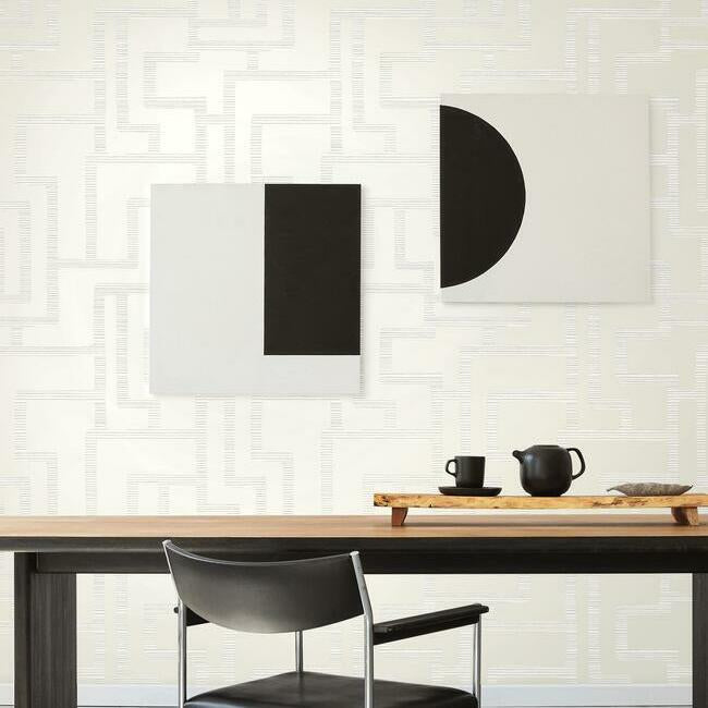 Graphic Polyomino Wallpaper