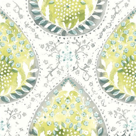 2861-25750 Alistair Green Medallion Equinox By A Street Prints