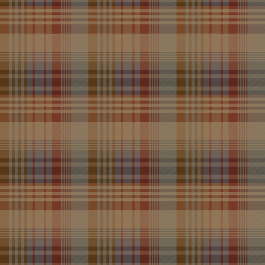 Mulberry Ancient Tartan - Red/Blue