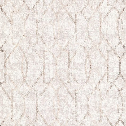 Ziva Rose Gold Trellis Wallpaper
