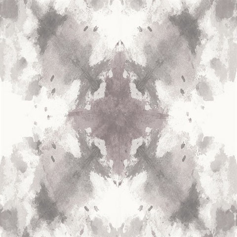 2763-24212 Mysterious Grey Abstract Wallpaper By Brewster