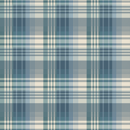 Mulberry Ancient Tartan - Teal