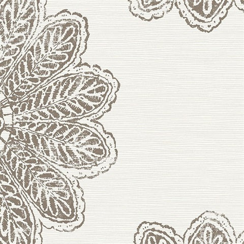 2793-24748 Sol Espresso Medallion Wallpaper