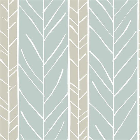 2903-25820 Lottie Slate Stripe Wallpaper Blue Bell By A Street Prints