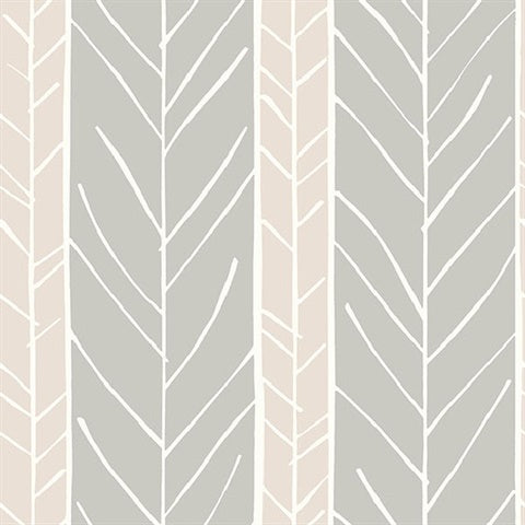 2903-25819 Lottie Rose Stripe Wallpaper Blue Bell By A Street Prints
