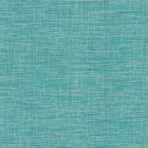 2969-24118 Exhale Turquoise Woven Texture Wallpaper by Brewster
