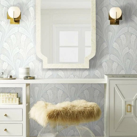Shell Damask Wallpaper