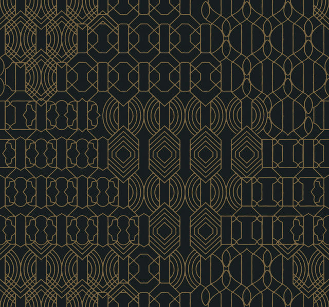 Black Modern Chandelier Wallpaper