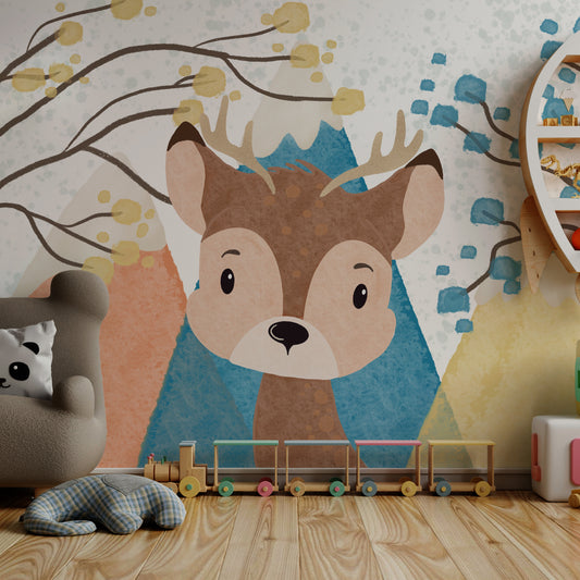 Blue Mountain Deer Mural