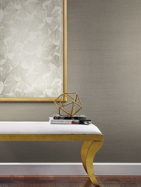 Glint/White Shining Sisal Wallpaper