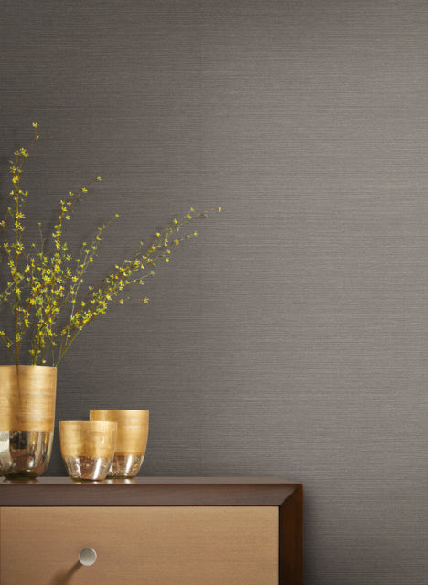 Glint/White Shining Sisal Wallpaper