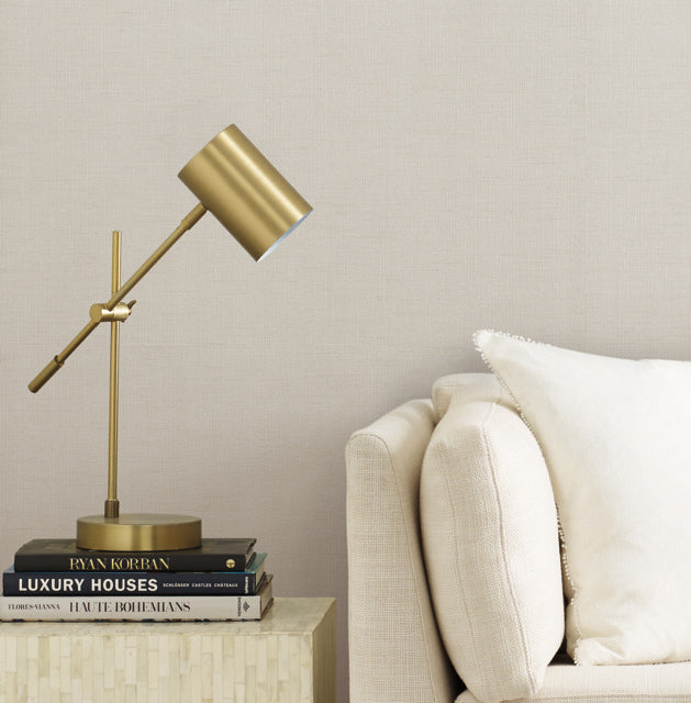 Linen Gossamer Woven Wallpaper