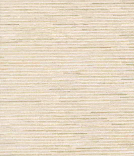 Cream/Gold Ribbon Bamboo Wallpaper