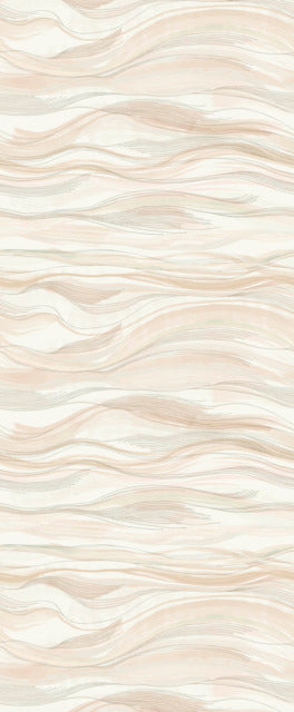 Beige Currents Wallpaper Mural