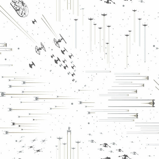 Black/White Star Wars: Galactic Battles Wallpaper