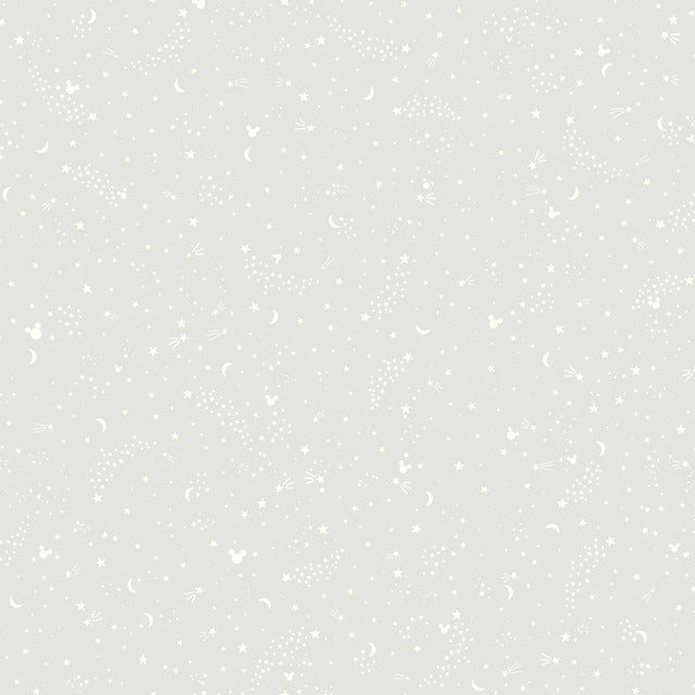 Gray Disney Mickey Mouse Star Wallpaper