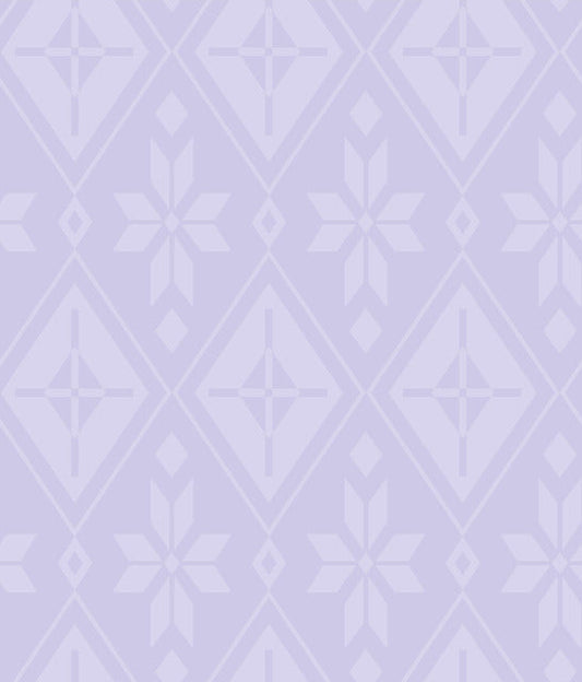 Purple Disney Frozen 2 Elsa's Bedroom Wallpaper