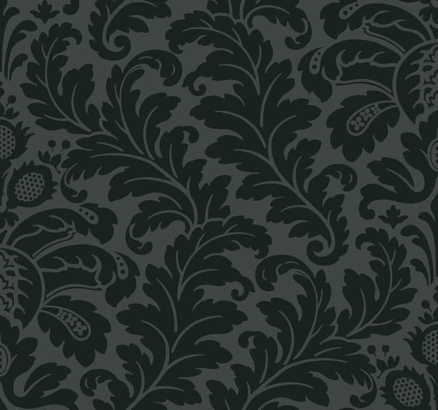 Black Modern Romance Wallpaper