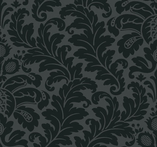 Black Modern Romance Wallpaper