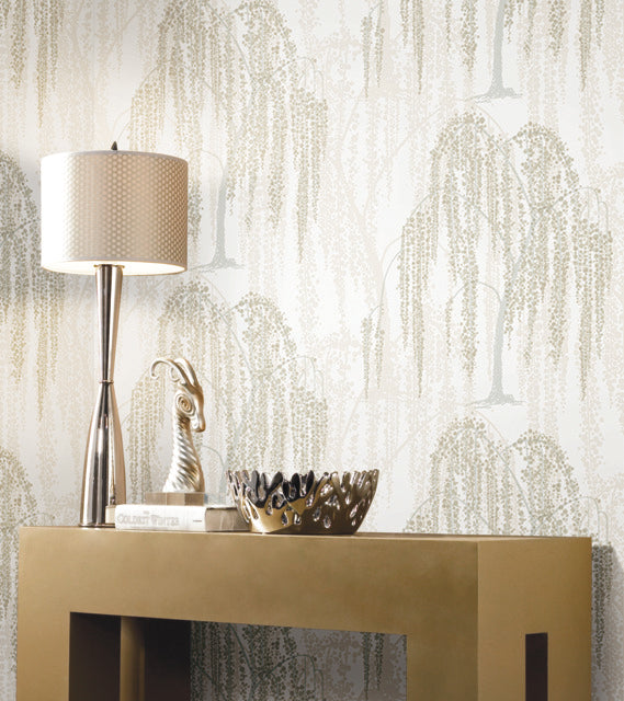 Neutrals Willow Glow Wallpaper