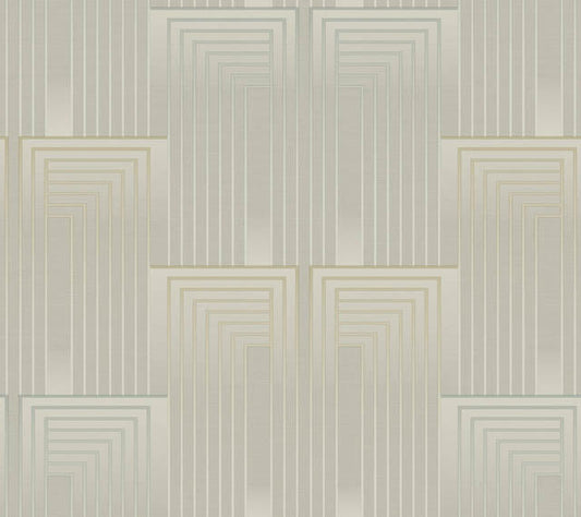 Taupe/Pearl Vanishing Wallpaper