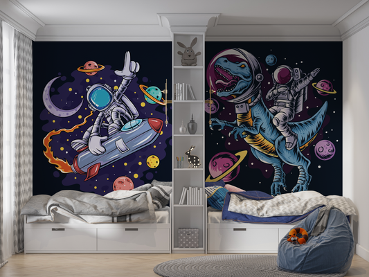 Rocket Surfer Mural