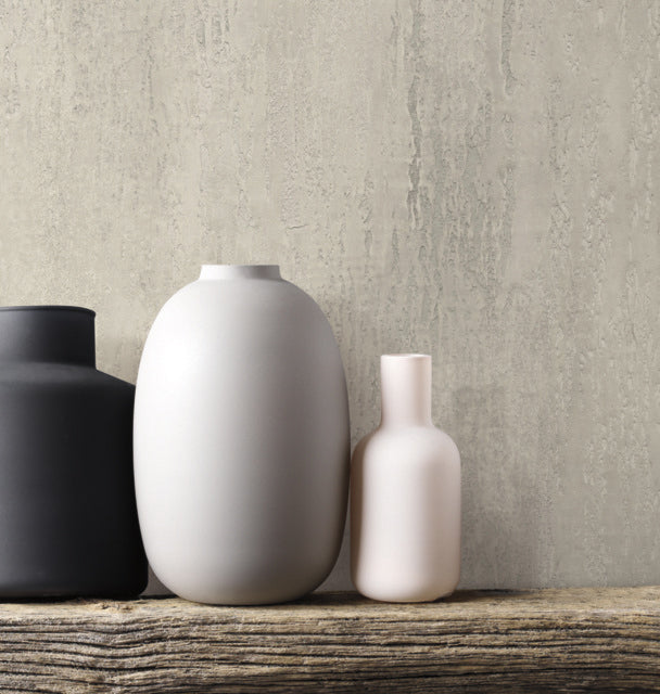 Light Gray Stucco Finish Wallpaper