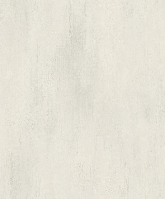 White Stucco Finish Wallpaper