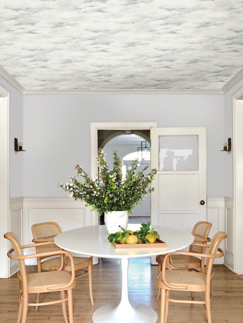 Beige/Gray Plein Air Wallpaper