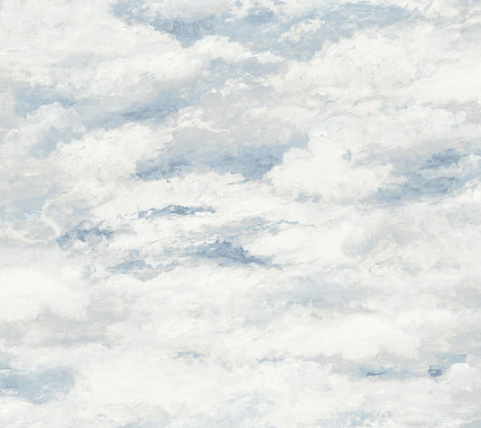 Blue Plein Air Wallpaper