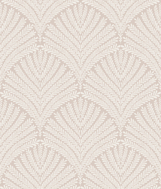 Light Pink/Cream Beachcomber Wallpaper