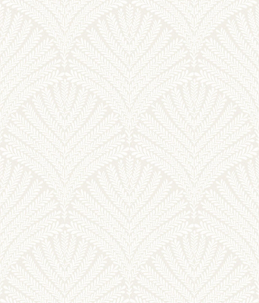 Off White/White Beachcomber  Wallpaper