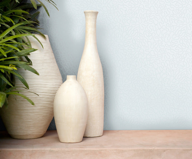 Blue Effervesce Wallpaper