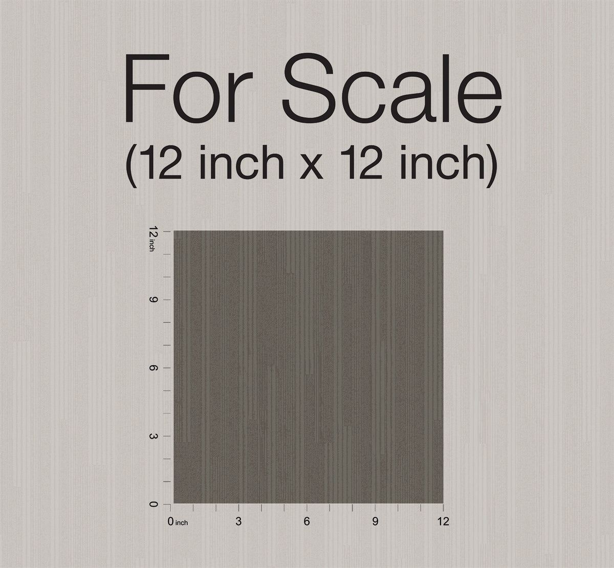 Charcoal Vertical Plumb Wallpaper