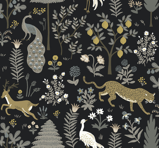 Blue Menagerie Wallpaper