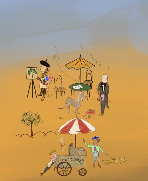 Summer Park Custom Mural