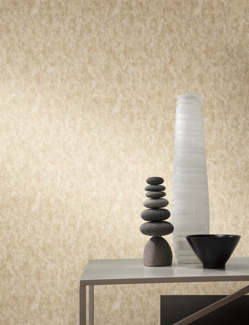 Gold on Silver Shimmering Patina Wallpaper Shimmering Patina WP-1157