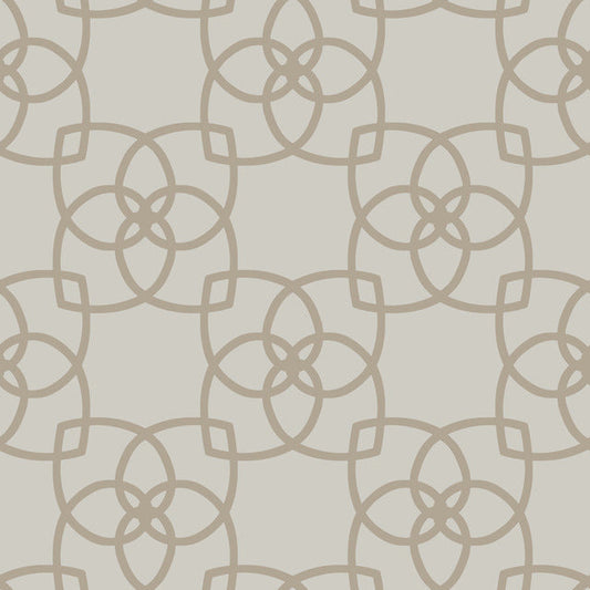 Cream/Rose Gold Serendipity Wallpaper