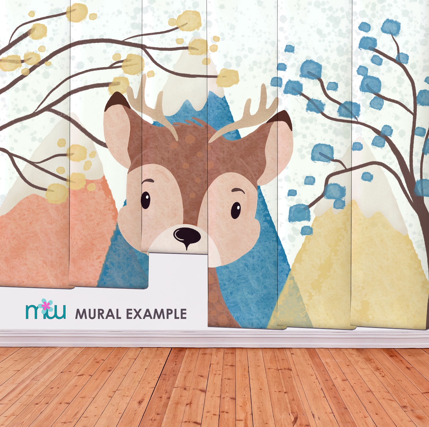 Blue Mountain Deer Mural